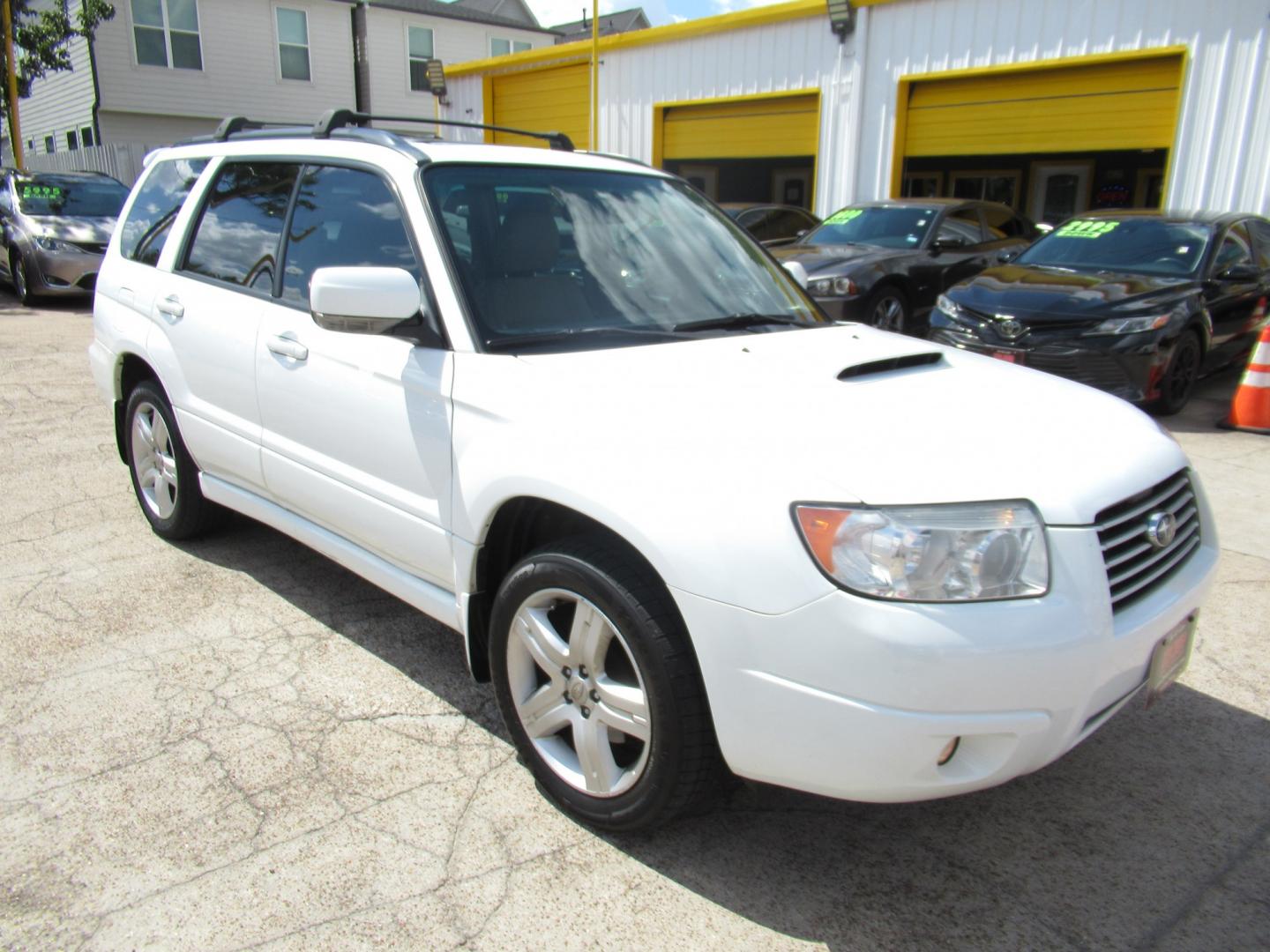 2008 White /TAN Subaru Forester 2.5XT Limited (JF1SG696X8H) with an 2.5L H4 DOHC 16V TURBO engine, 4A transmission, located at 1511 North Shepherd Dr., Houston, TX, 77008, (281) 657-1221, 29.798361, -95.412560 - 2008 Subaru Forester 2.5 XT Limited 189,484 miles VIN: JF1SG696X8H707687 Vehicle Details 4 Door Wagon/Sport Utility 2.5L H4 F DOHC 16V Gasoline All wheel drive- Photo#32