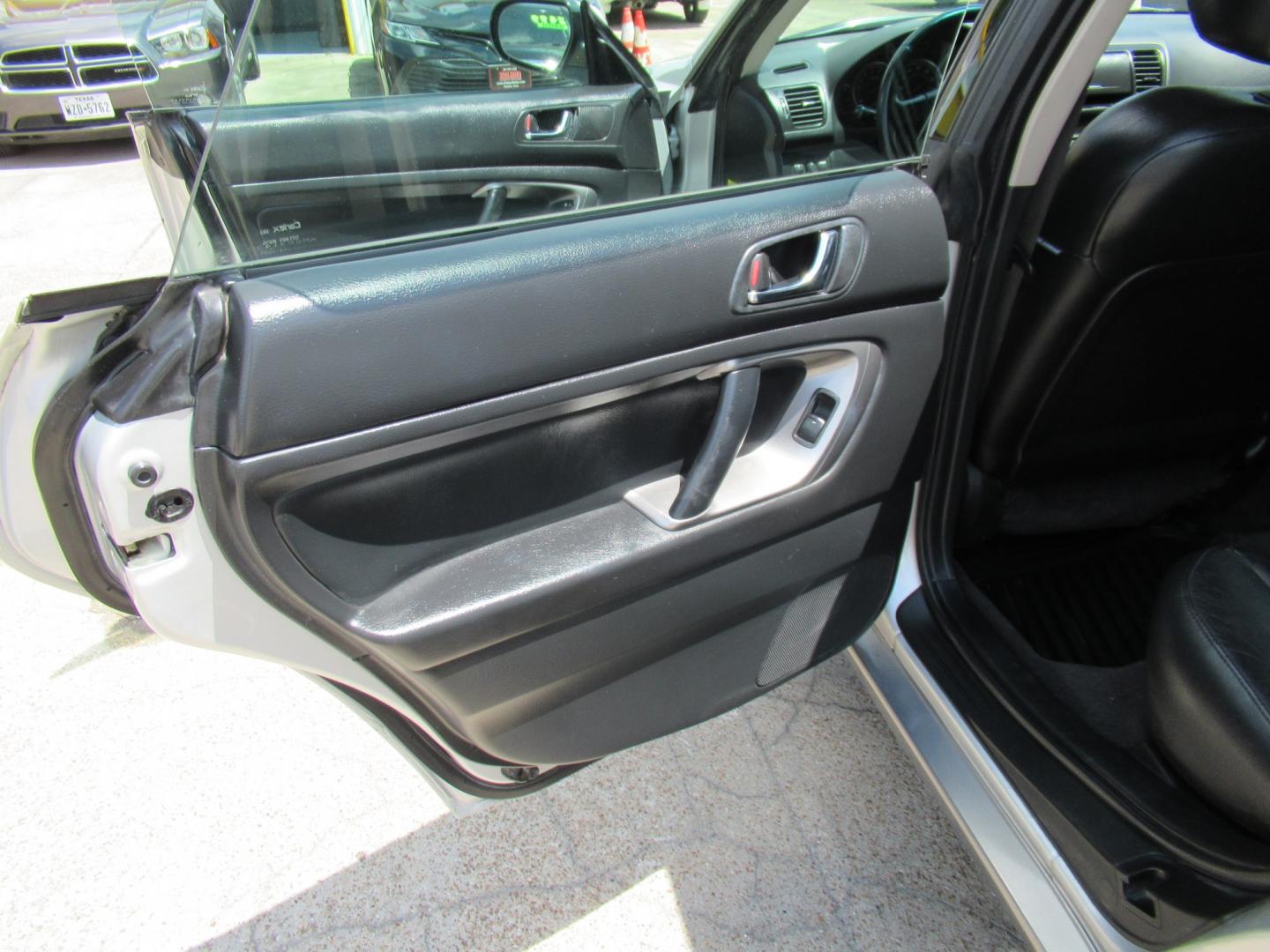 2006 Silver /Black Subaru Outback 2.5i Limited Wagon (4S4BP62C166) with an 2.5L H4 SOHC 16V engine, 4A OD transmission, located at 1511 North Shepherd Dr., Houston, TX, 77008, (281) 657-1221, 29.798361, -95.412560 - 2006 Subaru Outback 2.5I Limited 218,975 miles VIN: 4S4BP62C166358076 Vehicle Details Wagon 4 DR 2.5L H4 F SOHC 16V Gasoline All wheel drive- Photo#15