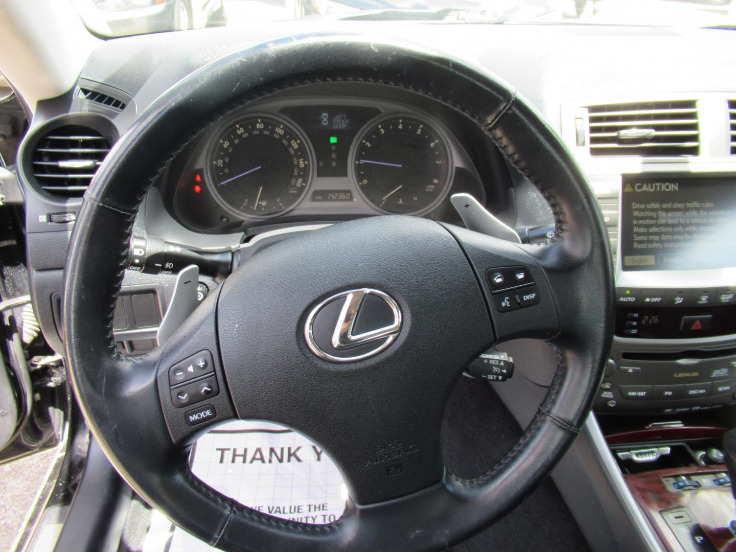 2006 Black /Black Lexus IS IS 350 (JTHBE262662) with an 3.5L V6 24V DOHC engine, 6A OD transmission, located at 1511 North Shepherd Dr., Houston, TX, 77008, (281) 657-1221, 29.798361, -95.412560 - 2006 Lexus IS 350 142,324 miles VIN: JTHBE262662002751 Vehicle Details Sedan 4 DR 3.5L V6 F 24V Gasoline Rear wheel drive- Photo#2