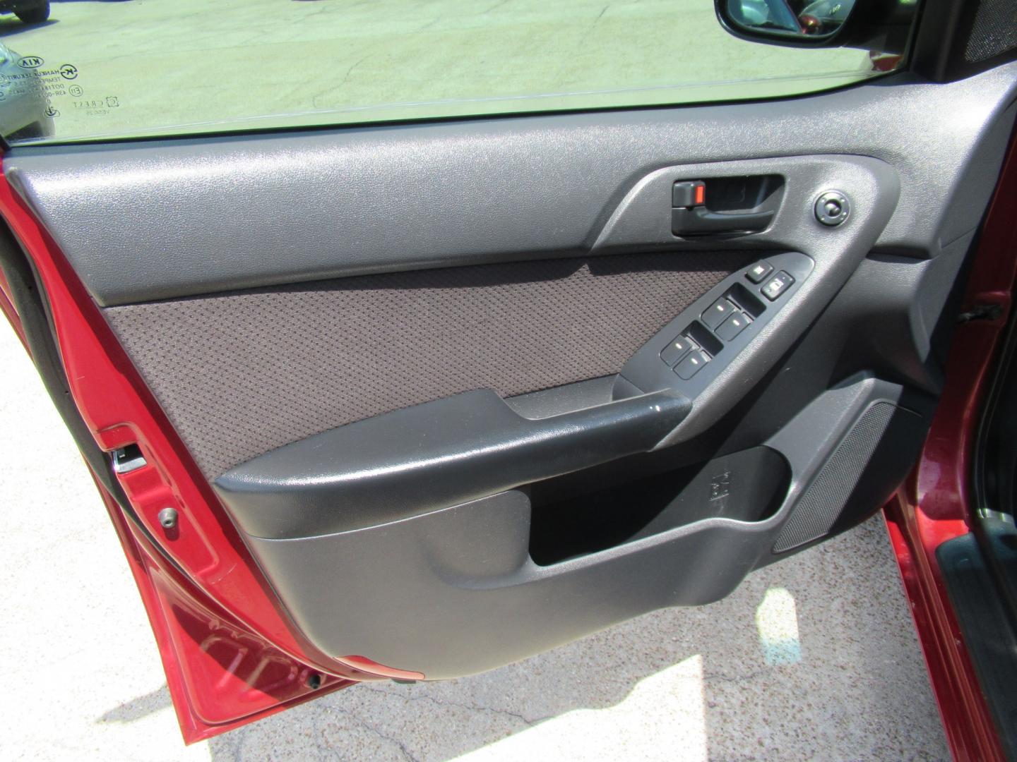 2011 Red /Black Kia Forte 5-Door EX (KNAFU5A24B5) with an 2.0L L4 DOHC 16V engine, Automatic transmission, located at 1511 North Shepherd Dr., Houston, TX, 77008, (281) 657-1221, 29.798361, -95.412560 - 2011 Kia Forte5 EX 135,659 miles VIN: KNAFU5A24B5320128 Vehicle Details Hatchback 4 DR 2.0L I4 F DOHC 16V Gasoline Front wheel drive- Photo#8
