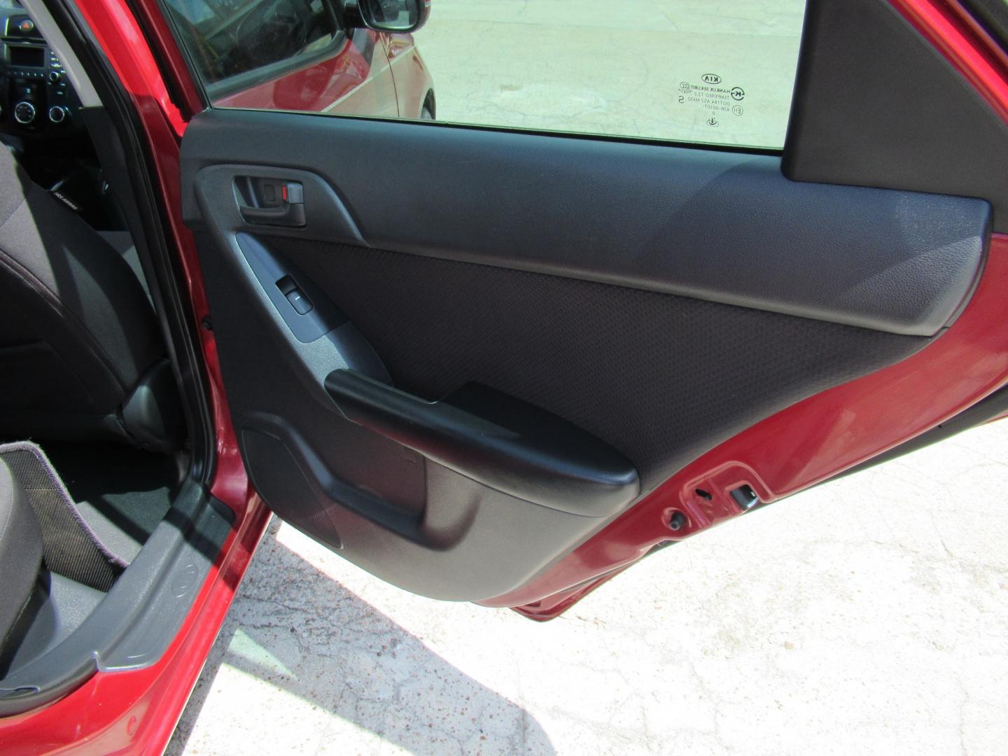2011 Red /Black Kia Forte 5-Door EX (KNAFU5A24B5) with an 2.0L L4 DOHC 16V engine, Automatic transmission, located at 1511 North Shepherd Dr., Houston, TX, 77008, (281) 657-1221, 29.798361, -95.412560 - 2011 Kia Forte5 EX 135,659 miles VIN: KNAFU5A24B5320128 Vehicle Details Hatchback 4 DR 2.0L I4 F DOHC 16V Gasoline Front wheel drive- Photo#15