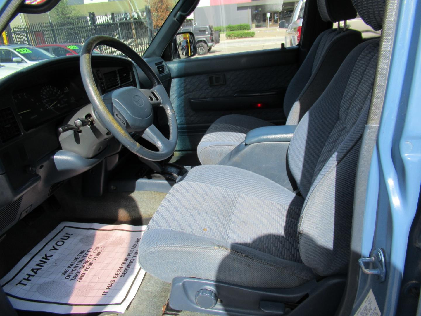 1994 BLUE /Gray Toyota 4Runner SR5 V6 4WD (JT3VN39W7R0) with an 3.0L V6 OHV 12V engine, located at 1511 North Shepherd Dr., Houston, TX, 77008, (281) 657-1221, 29.798361, -95.412560 - 1994 Toyota 4Runner SR5 V6 179,016 miles VIN: JT3VN39W7R0166274 Vehicle Details 4 Door Wagon/Sport Utility 3.0L V6 F Gasoline Rear wheel drive w/ 4X4- Photo#1