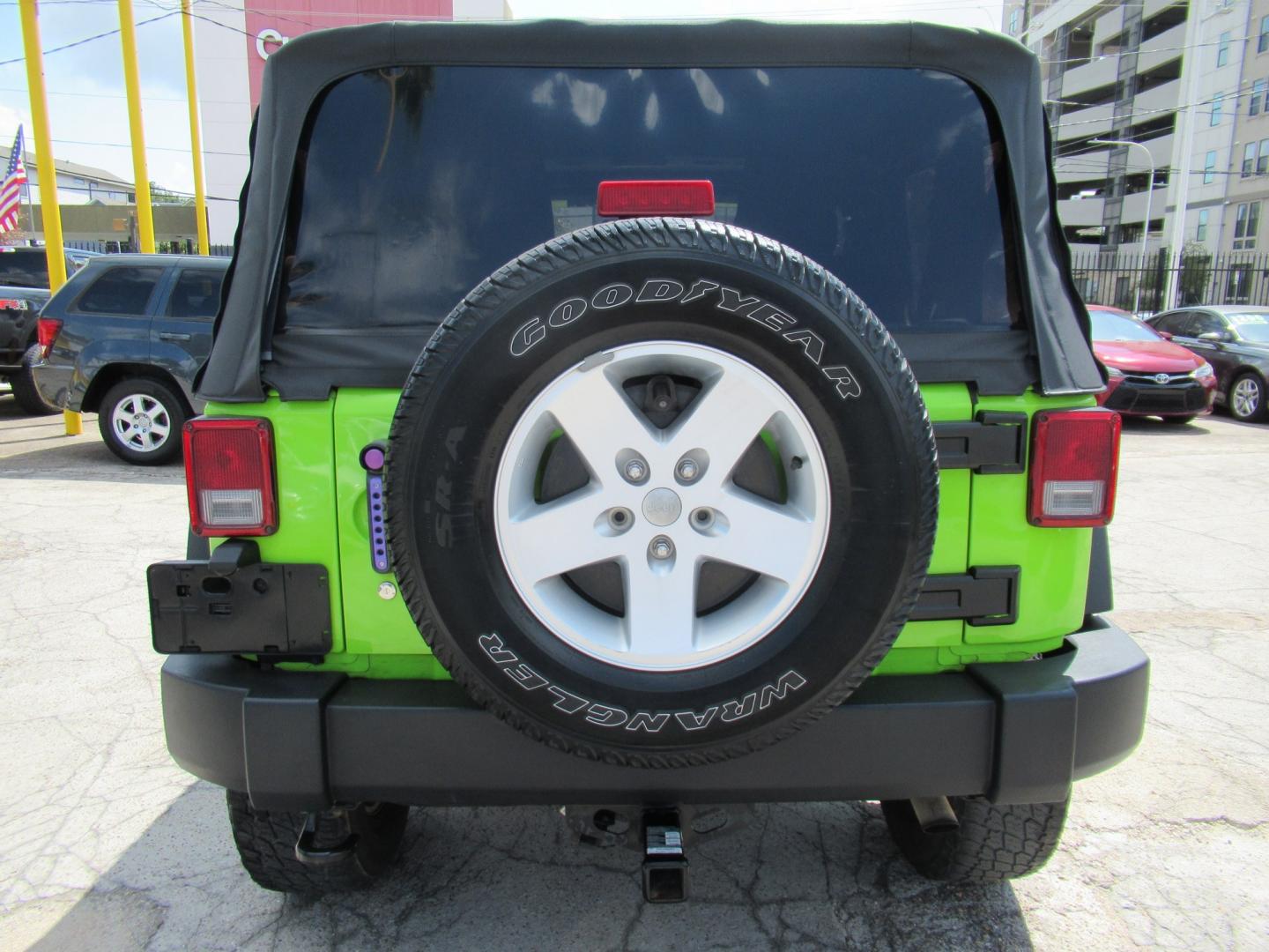 2012 Green /Black Jeep Wrangler Sport 4WD (1C4AJWAG0CL) with an 3.6L V6 DOHC 24V FFV engine, Automatic transmission, located at 1511 North Shepherd Dr., Houston, TX, 77008, (281) 657-1221, 29.798361, -95.412560 - 2012 Jeep Wrangler Sport VIN: 1C4AJWAG0CL279419 Vehicle Details Utility (Blazer, Jimmy, Scout, etc.) 3.6L V6 F DOHC 24V Gasoline Rear wheel drive w/ 4X4- Photo#17