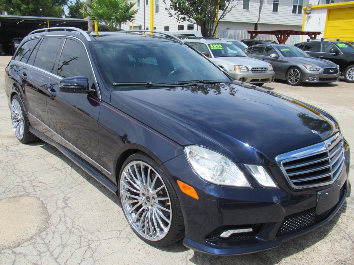 2011 BLUE /Tan Mercedes-Benz E-Class Wagon E350 4Matic (WDDHH8HB0BA) with an 3.5L V6 DOHC 24V engine, 7-Speed Automatic transmission, located at 1511 North Shepherd Dr., Houston, TX, 77008, (281) 657-1221, 29.798361, -95.412560 - 2011 Mercedes-Benz E-Class E 350 Sport 4Matic VIN: WDDHH8HB0BA467177 Vehicle Details Wagon 4 DR 3.5L V6 F DOHC 24V Gasoline All wheel drive Excellent Condition Hard to find wagon, don't miss out!- Photo#33