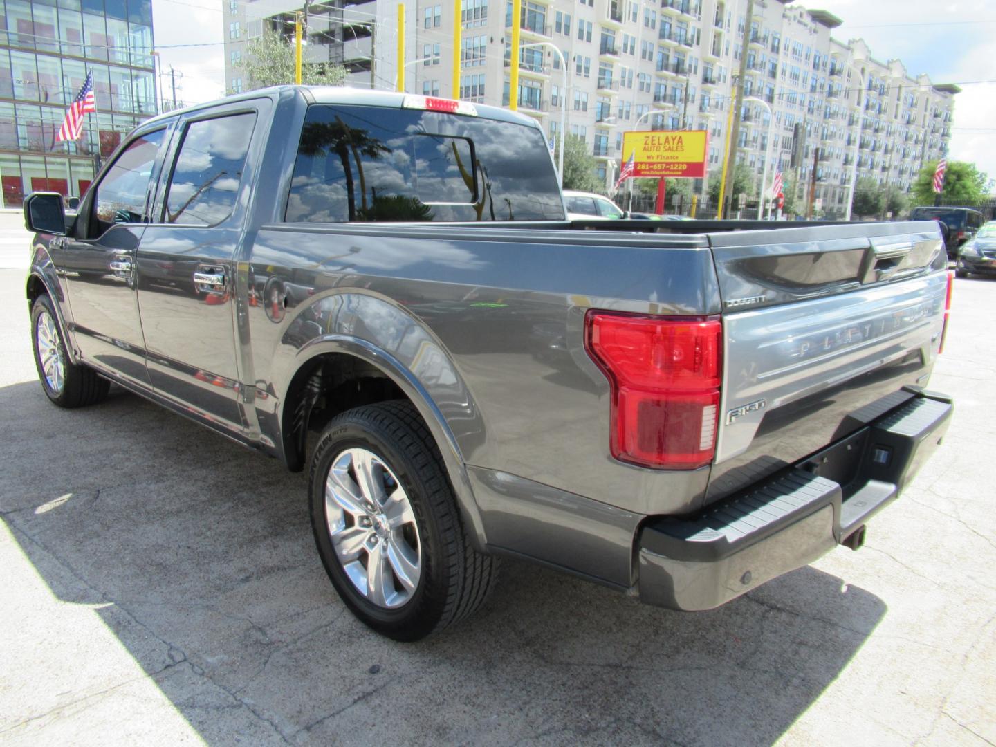 2019 Gray /Black Ford F-150 XLT SuperCrew 5.5-ft. Bed 2WD (1FTEW1C40KF) with an 3.5L V6 TURBO engine, 6A transmission, located at 1511 North Shepherd Dr., Houston, TX, 77008, (281) 657-1221, 29.798361, -95.412560 - 2019 Ford F-150 Platinum VIN: 1FTEW1C40KFC31635 Vehicle Details Crew Pickup 3.5L V6 F DOHC 24V Gasoline Rear wheel drive- Photo#50