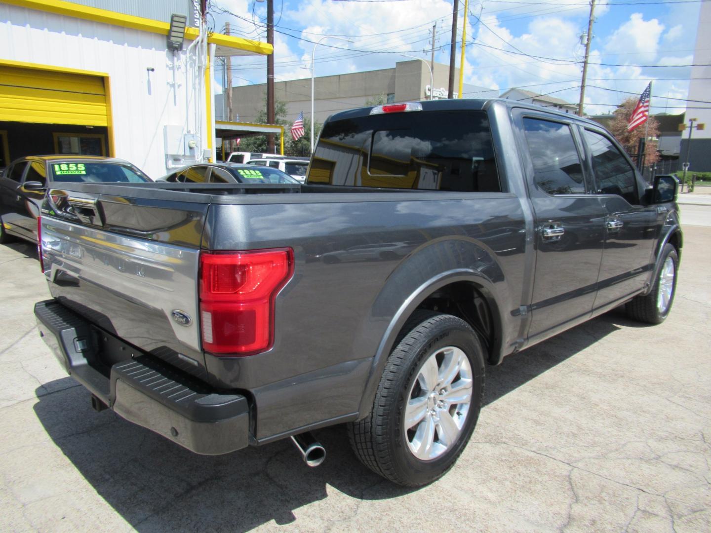 2019 Gray /Black Ford F-150 XLT SuperCrew 5.5-ft. Bed 2WD (1FTEW1C40KF) with an 3.5L V6 TURBO engine, 6A transmission, located at 1511 North Shepherd Dr., Houston, TX, 77008, (281) 657-1221, 29.798361, -95.412560 - 2019 Ford F-150 Platinum VIN: 1FTEW1C40KFC31635 Vehicle Details Crew Pickup 3.5L V6 F DOHC 24V Gasoline Rear wheel drive- Photo#52