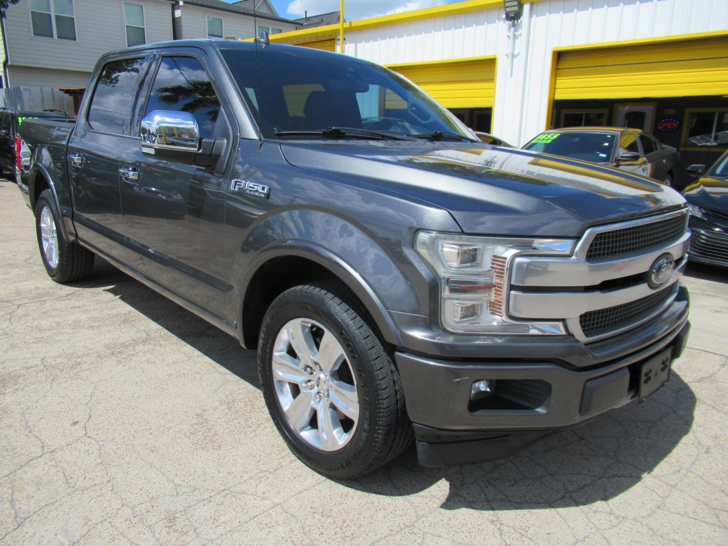 2019 Gray /Black Ford F-150 XLT SuperCrew 5.5-ft. Bed 2WD (1FTEW1C40KF) with an 3.5L V6 TURBO engine, 6A transmission, located at 1511 North Shepherd Dr., Houston, TX, 77008, (281) 657-1221, 29.798361, -95.412560 - 2019 Ford F-150 Platinum VIN: 1FTEW1C40KFC31635 Vehicle Details Crew Pickup 3.5L V6 F DOHC 24V Gasoline Rear wheel drive- Photo#54
