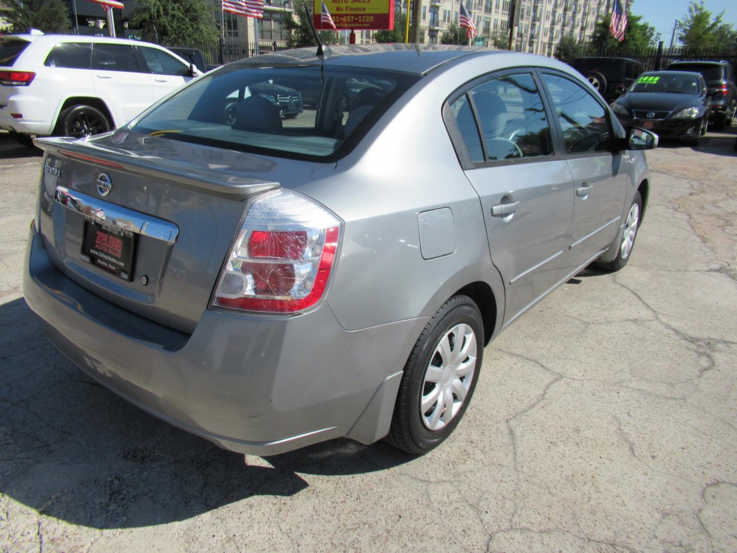 2012 Gray /Gray Nissan Sentra 2.0 (3N1AB6APXCL) with an 2.0L L4 DOHC 16V engine, Continuously Variable Transmission transmission, located at 1511 North Shepherd Dr., Houston, TX, 77008, (281) 657-1221, 29.798361, -95.412560 - 2012 Nissan Sentra 2.0 S VIN: 3N1AB6APXCL627862 Vehicle Details Sedan 4 DR 2.0L I4 F DOHC 16V Gasoline Front wheel drive- Photo#16