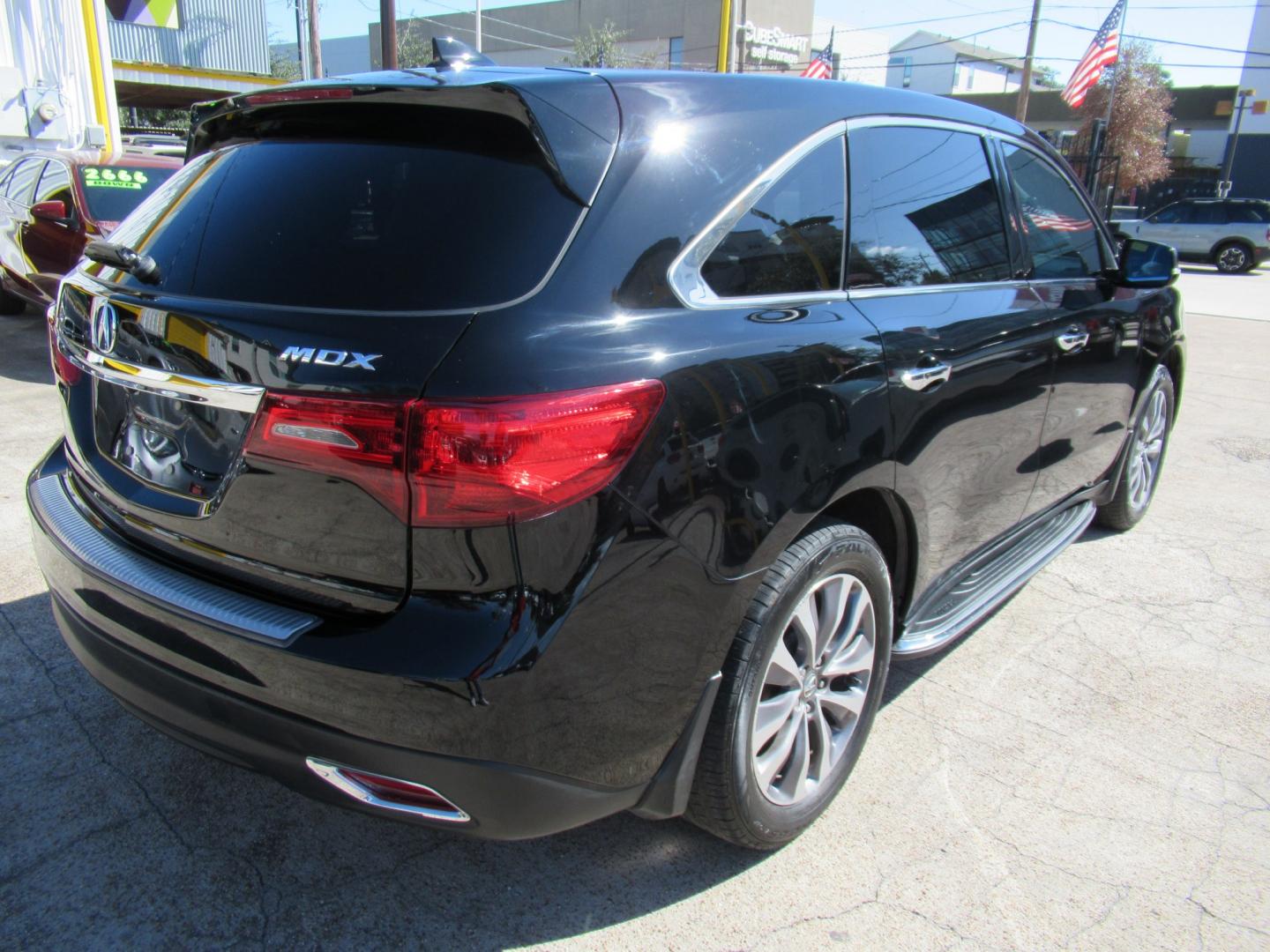 2014 Black /Black Acura MDX 6-Spd AT w/Tech and Entertainment Package (5FRYD3H64EB) with an 3.5L V6 SOHC 24V engine, 6-Speed Automatic transmission, located at 1511 North Shepherd Dr., Houston, TX, 77008, (281) 657-1221, 29.798361, -95.412560 - 2014 Acura MDX W/Tech W/Res VIN: 5FRYD3H64EB010815 Vehicle Details 4 Door Wagon/Sport Utility 3.5L V6 F SOHC 24V Gasoline Front wheel drive- Photo#27