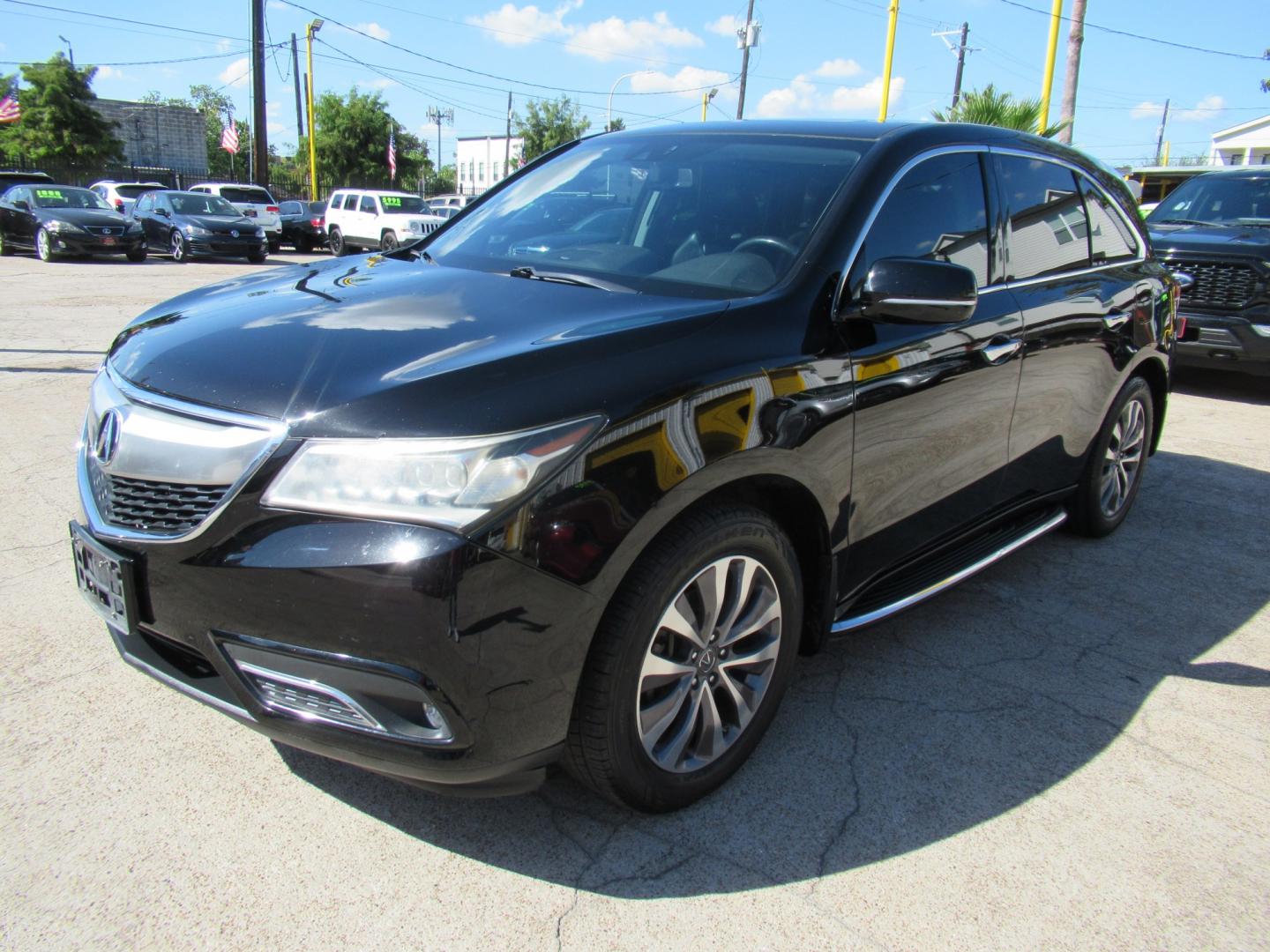 2014 Black /Black Acura MDX 6-Spd AT w/Tech and Entertainment Package (5FRYD3H64EB) with an 3.5L V6 SOHC 24V engine, 6-Speed Automatic transmission, located at 1511 North Shepherd Dr., Houston, TX, 77008, (281) 657-1221, 29.798361, -95.412560 - 2014 Acura MDX W/Tech W/Res VIN: 5FRYD3H64EB010815 Vehicle Details 4 Door Wagon/Sport Utility 3.5L V6 F SOHC 24V Gasoline Front wheel drive- Photo#29