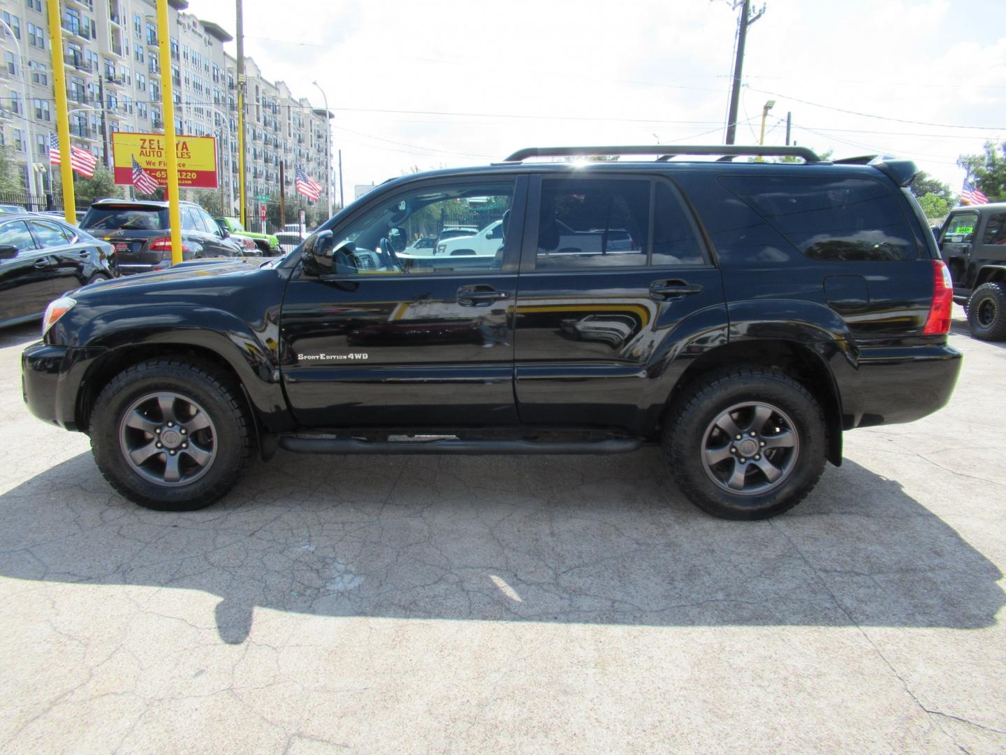 2006 Black /Black Toyota 4Runner Sport Edition 4WD V8 (JTEBT14R868) with an 4.7L V8 DOHC 32V engine, 5A OD transmission, located at 1511 North Shepherd Dr., Houston, TX, 77008, (281) 657-1221, 29.798361, -95.412560 - 2006 Toyota 4Runner Sport Edition VIN: JTEBT14R868037687 4 Door Wagon/Sport Utility 4.7L V8 F DOHC 32V Gasoline All wheel drive- Photo#29