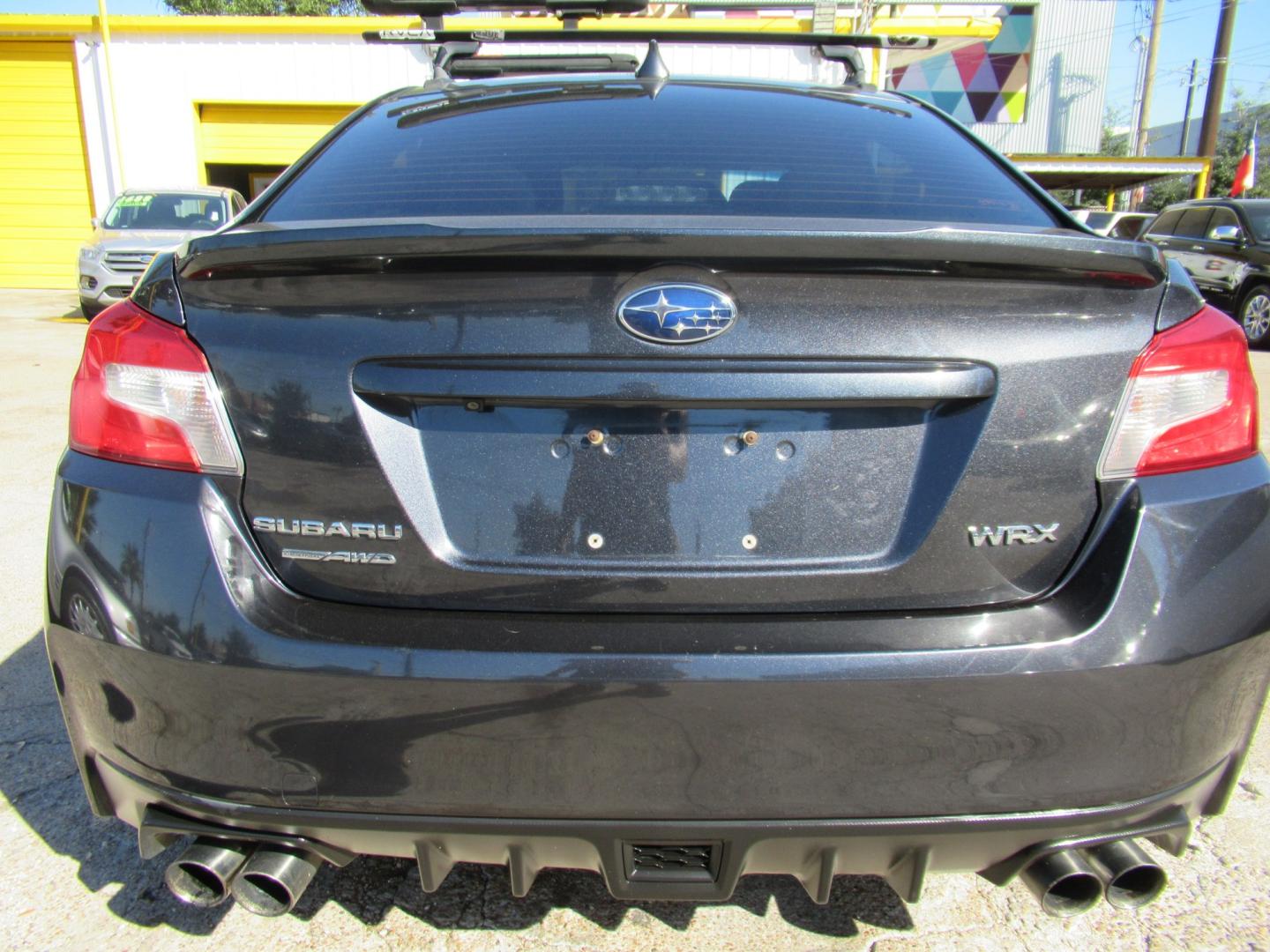 2016 Gray /Black Subaru WRX Premium 6M (JF1VA1E67G9) with an 2.0L H4 DOHC 16V engine, 6M transmission, located at 1511 North Shepherd Dr., Houston, TX, 77008, (281) 657-1221, 29.798361, -95.412560 - 2016 Subaru WRX Premium 1JF1VA1E67G9819797 Vehicle Details Sedan 4 DR 2.0L H4 F DOHC 16V Gasoline All wheel drive- Photo#16