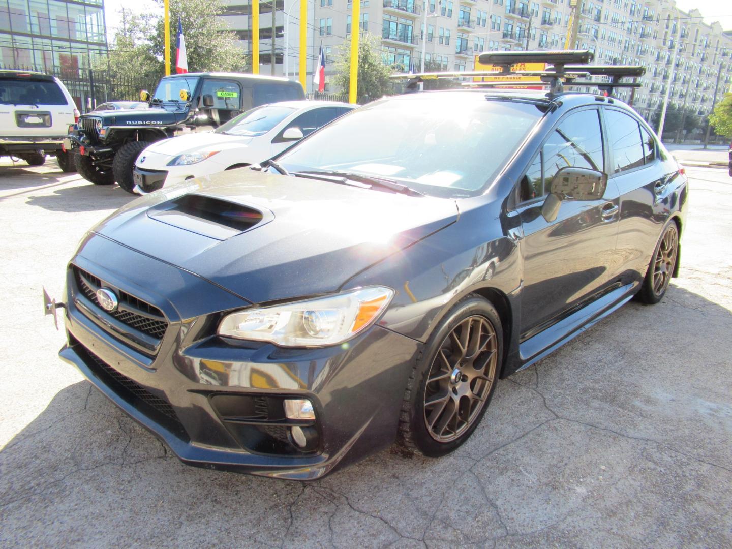 2016 Gray /Black Subaru WRX Premium 6M (JF1VA1E67G9) with an 2.0L H4 DOHC 16V engine, 6M transmission, located at 1511 North Shepherd Dr., Houston, TX, 77008, (281) 657-1221, 29.798361, -95.412560 - 2016 Subaru WRX Premium 1JF1VA1E67G9819797 Vehicle Details Sedan 4 DR 2.0L H4 F DOHC 16V Gasoline All wheel drive- Photo#18