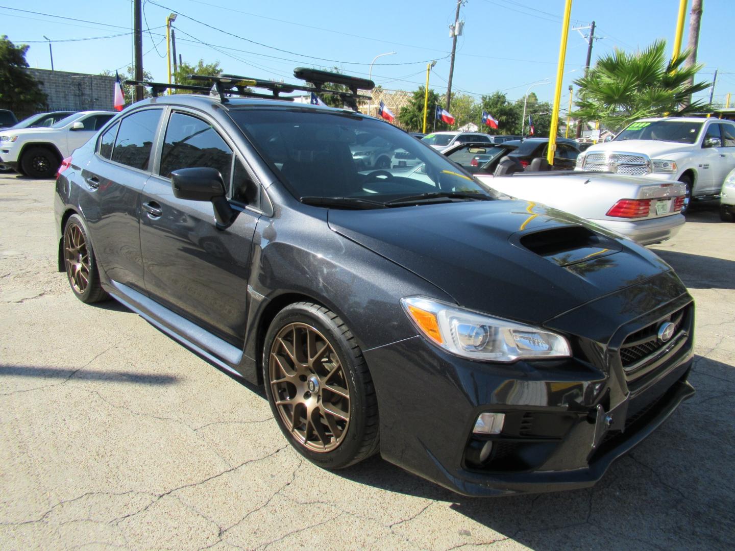 2016 Gray /Black Subaru WRX Premium 6M (JF1VA1E67G9) with an 2.0L H4 DOHC 16V engine, 6M transmission, located at 1511 North Shepherd Dr., Houston, TX, 77008, (281) 657-1221, 29.798361, -95.412560 - 2016 Subaru WRX Premium 1JF1VA1E67G9819797 Vehicle Details Sedan 4 DR 2.0L H4 F DOHC 16V Gasoline All wheel drive- Photo#20