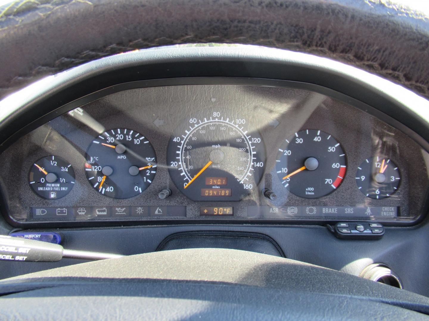 1997 Silver /Black Mercedes-Benz SL-Class SL500 40th Anniv. Roadster (WDBFA67F7VF) with an 5.0L V8 DOHC 32V engine, 5A OD transmission, located at 1511 North Shepherd Dr., Houston, TX, 77008, (281) 657-1221, 29.798361, -95.412560 - 1997 Mercedes-Benz SL-Class SL 500 VIN: WDBFA67F7VF147634 Vehicle Details Convertible 5.0L V8 F Gasoline Rear wheel drive- Photo#13