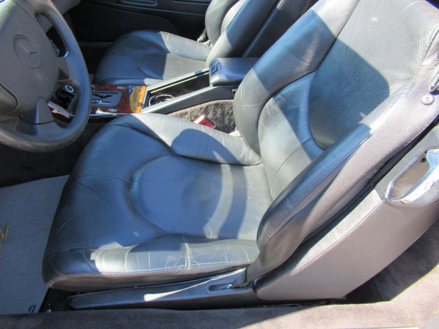 1997 Silver /Black Mercedes-Benz SL-Class SL500 40th Anniv. Roadster (WDBFA67F7VF) with an 5.0L V8 DOHC 32V engine, 5A OD transmission, located at 1511 North Shepherd Dr., Houston, TX, 77008, (281) 657-1221, 29.798361, -95.412560 - 1997 Mercedes-Benz SL-Class SL 500 VIN: WDBFA67F7VF147634 Vehicle Details Convertible 5.0L V8 F Gasoline Rear wheel drive- Photo#19