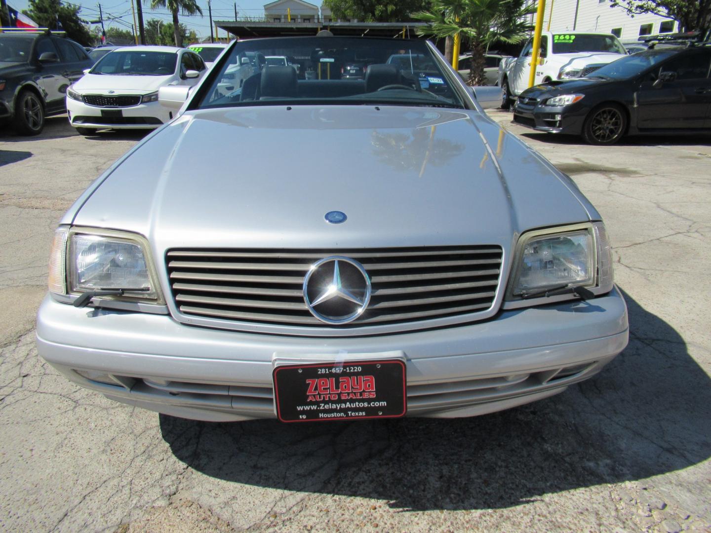 1997 Silver /Black Mercedes-Benz SL-Class SL500 40th Anniv. Roadster (WDBFA67F7VF) with an 5.0L V8 DOHC 32V engine, 5A OD transmission, located at 1511 North Shepherd Dr., Houston, TX, 77008, (281) 657-1221, 29.798361, -95.412560 - 1997 Mercedes-Benz SL-Class SL 500 VIN: WDBFA67F7VF147634 Vehicle Details Convertible 5.0L V8 F Gasoline Rear wheel drive- Photo#23